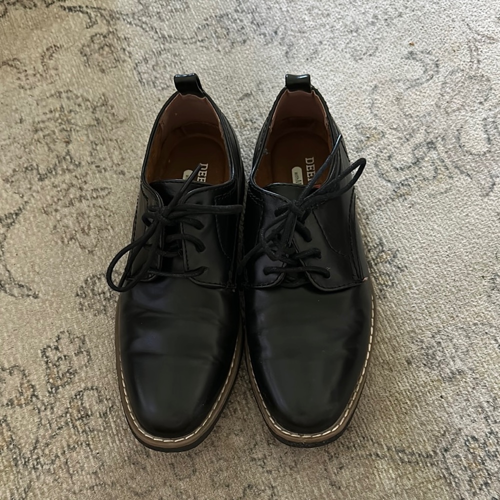 Deer Stags Men's Black Oxford Shoes